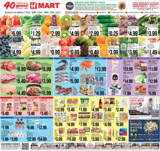 Grocery & Drug offers in Bell CA | Hmart weekly ad in Hmart | 3/22/2023 - 3/28/2023