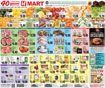 Grocery & Drug offers in Duluth GA | Hmart weekly ad in Hmart | 3/24/2023 - 3/30/2023