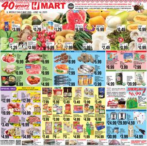 Offer on page 1 of the Hmart weekly ad catalog of Hmart