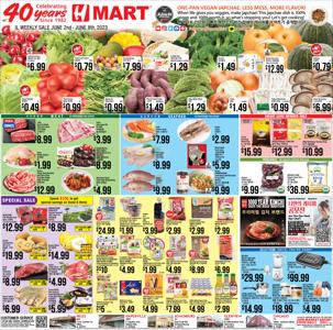 Grocery & Drug offers in Bartlett IL | Hmart weekly ad in Hmart | 6/2/2023 - 6/8/2023