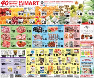 Grocery & Drug offers in Lilburn GA | Hmart weekly ad in Hmart | 6/9/2023 - 6/15/2023