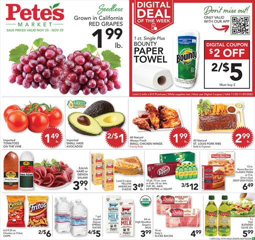 Offer on page 10 of the Pete's Fresh Market weekly ad catalog of Pete's Fresh Market