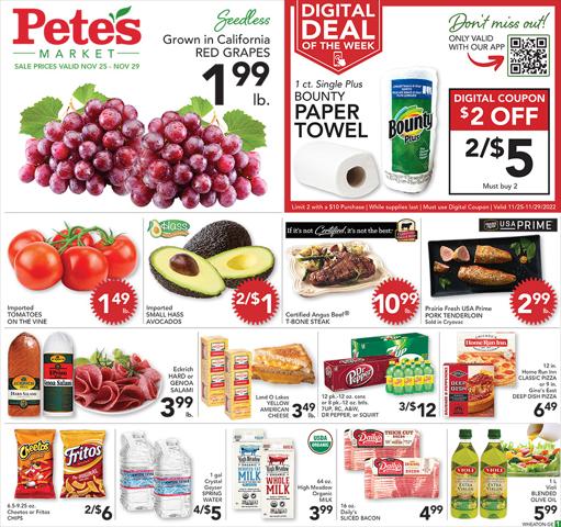 Offer on page 10 of the Pete's Fresh Market weekly ad catalog of Pete's Fresh Market