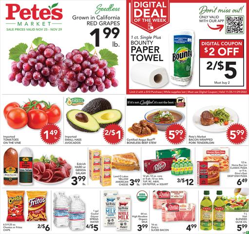Offer on page 3 of the Pete's Fresh Market weekly ad catalog of Pete's Fresh Market