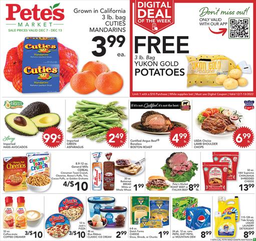 Grocery & Drug offers in Skokie IL | Pete's Fresh Market weekly ad in Pete's Fresh Market | 12/7/2022 - 12/13/2022