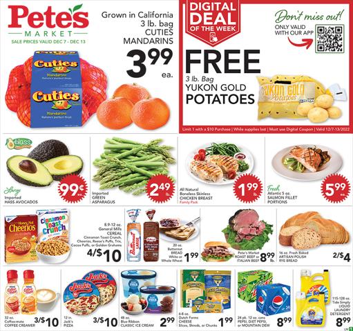 Grocery & Drug offers in Naperville IL | Pete's Fresh Market weekly ad in Pete's Fresh Market | 12/7/2022 - 12/13/2022