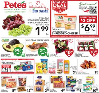 Pete's Fresh Market catalogue in Chicago IL | Pete's Fresh Market weekly ad | 2/8/2023 - 2/14/2023
