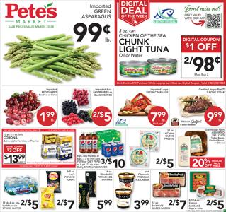 Pete's Fresh Market catalogue | Pete's Fresh Market weekly ad | 3/22/2023 - 3/28/2023