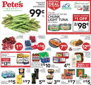 Grocery & Drug offers in Cicero IL | Pete's Fresh Market weekly ad in Pete's Fresh Market | 3/22/2023 - 3/28/2023