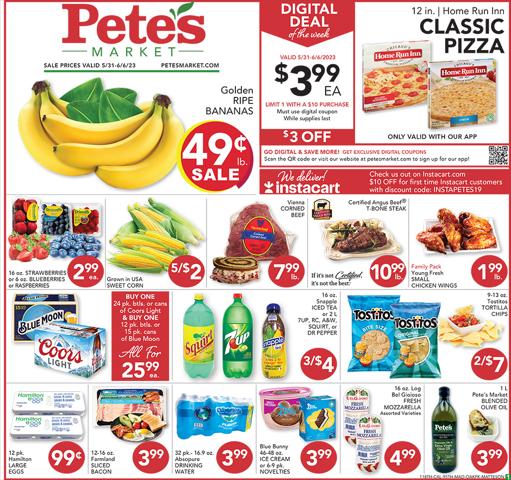 Pete's Fresh Market catalogue | Pete's Fresh Market weekly ad | 5/31/2023 - 6/6/2023
