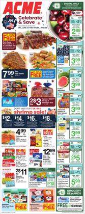 4th of July deals in the ACME catalog ( Expires tomorrow)