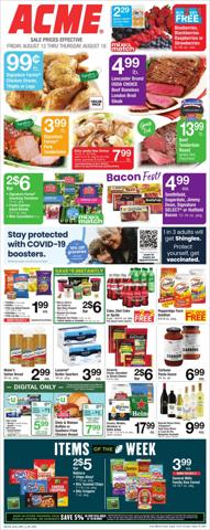 Grocery & Drug offers in Cherry Hill NJ | ACME flyer in ACME | 8/12/2022 - 8/18/2022