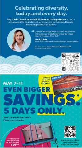 Sam's Club catalogue in Dallas TX | Instant Savings | 5/4/2022 - 6/5/2022