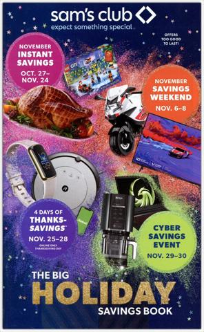 Offer on page 5 of the Sam's Club Weekly ad catalog of Sam's Club