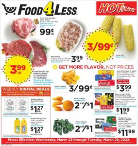 Food 4 Less catalogue in Santa Ana CA | Food 4 Less flyer | 3/23/2022 - 3/29/2022