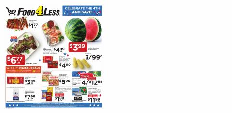 Grocery & Drug offers in Wheaton IL | Chicago Weekly Ad in Food 4 Less | 6/29/2022 - 7/5/2022