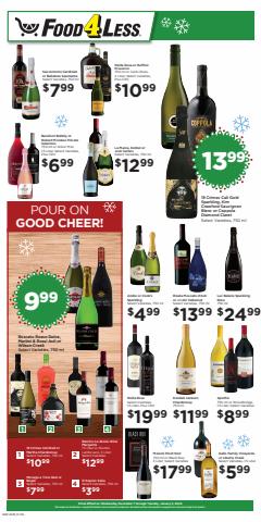 Food 4 Less catalogue | Pour On Good Cheer | 12/7/2022 - 1/3/2023