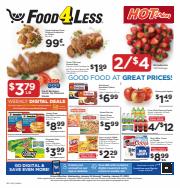 Offer on page 2 of the Chicago Weekly Ad catalog of Food 4 Less