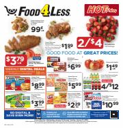 Grocery & Drug offers in Hammond IN | Chicago Weekly Ad in Food 4 Less | 1/25/2023 - 1/31/2023