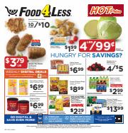 Grocery & Drug offers in Wheaton IL | Chicago Weekly Ad in Food 4 Less | 3/15/2023 - 3/21/2023