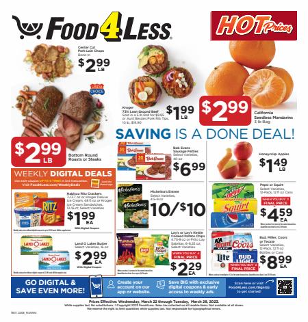 Food 4 Less catalogue in Chicago IL | Chicago Weekly Ad | 3/22/2023 - 3/28/2023