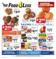Offer on page 1 of the Chicago Weekly Ad catalog of Food 4 Less