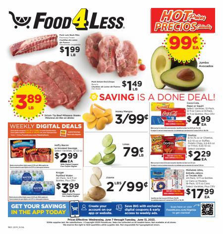 Food 4 Less catalogue in Santa Ana CA | California Weekly Ad | 6/7/2023 - 6/13/2023