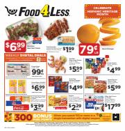 Grocery & Drug offers in Evanston IL | Chicago Weekly Ad in Food 4 Less | 9/27/2023 - 10/3/2023