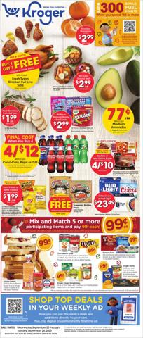 Kroger catalogue in Maywood IL | Weekly Ads Kroger | 9/20/2023 - 9/26/2023