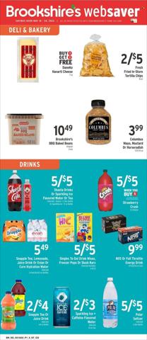 Grocery & Drug offers in Frisco TX | Brookshire's Weekly add in Brookshire's | 5/18/2022 - 5/24/2022