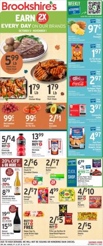 Grocery & Drug offers in Garland TX | Brookshire's Weekly ad in Brookshire's | 10/5/2022 - 10/11/2022