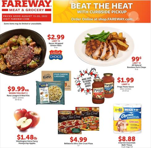 Grocery & Drug offers in Ellicott City MD | Weis Markets Weekly ad in Weis Markets | 8/15/2022 - 8/20/2022