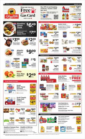 Grocery & Drug offers in Herndon VA | Weis Markets Weekly ad in Weis Markets | 9/18/2022 - 9/24/2022