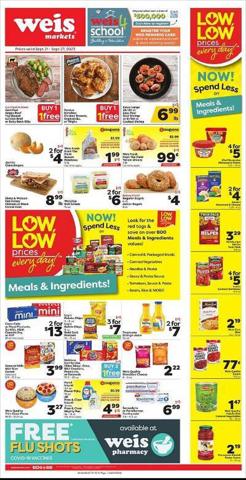 Weis Markets catalogue in Mount Union PA | Weis Markets Weekly ad | 9/21/2023 - 9/27/2023