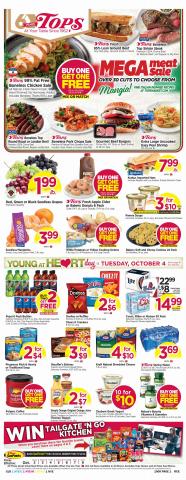 Tops catalogue in Rochester NY | Tops weekly ad | 10/2/2022 - 10/8/2022