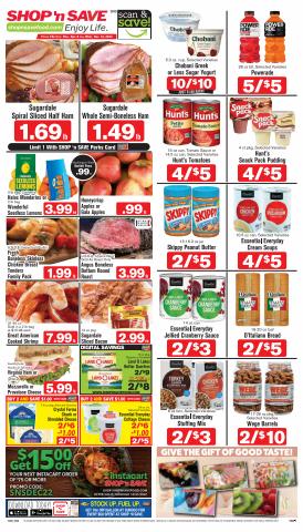 Shop 'n Save catalogue in Johnstown PA | Shop 'n Save Weekly ad | 12/8/2022 - 12/14/2022