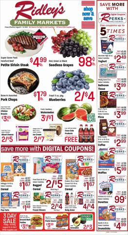 Ridley's Family Markets catalogue in Pocatello ID | Ridley's Family Markets weekly ad | 8/9/2022 - 8/15/2022
