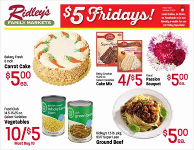 Ridley's Family Markets catalogue in Fort Collins CO | Ridley's Family Markets weekly ad | 2/3/2023 - 2/3/2023