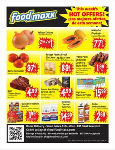 Offer on page 1 of the Foodmaxx flyer catalog of Foodmaxx