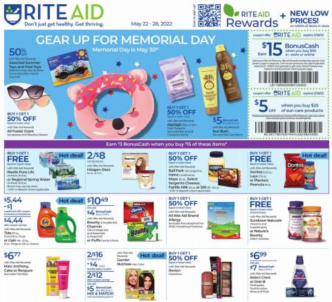 Rite Aid catalogue in Hagerstown MD | Weekly Ad | 5/22/2022 - 5/28/2022