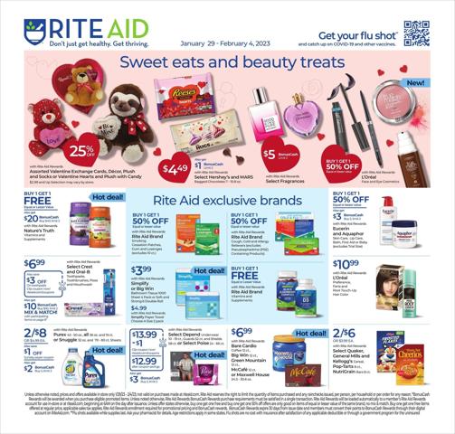 Rite Aid catalogue in Philadelphia PA | Rite Aid Weekly ad | 1/29/2023 - 2/4/2023