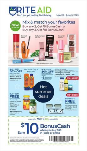 Rite Aid catalogue in Bellflower CA | Rite Aid Weekly ad | 5/28/2023 - 6/3/2023