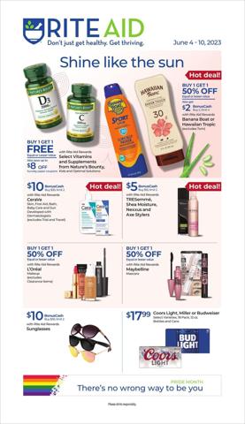 Rite Aid catalogue in Lakewood CA | Rite Aid Weekly ad | 6/4/2023 - 6/10/2023