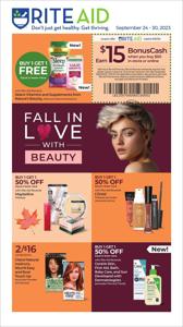 Rite Aid catalogue in Weirton WV | Rite Aid Weekly ad | 9/24/2023 - 9/30/2023
