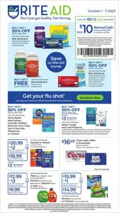Grocery & Drug offers | Rite Aid Weekly ad in Rite Aid | 10/1/2023 - 10/7/2023