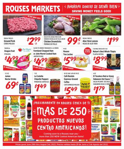Grocery & Drug offers in Baton Rouge LA | Monthly in Rouses | 6/29/2022 - 8/3/2022
