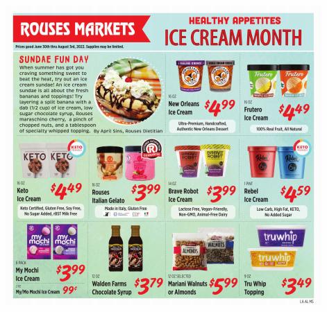 Grocery & Drug offers in Baton Rouge LA | Monthly in Rouses | 6/30/2022 - 8/3/2022