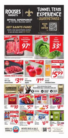 Rouses catalogue in New Orleans LA | Weekly Ad | 9/28/2022 - 10/5/2022