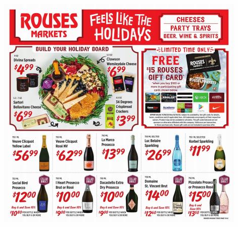 Rouses catalogue | Monthly | 12/7/2022 - 12/28/2022