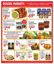 Rouses catalogue in New Orleans LA | Monthly | 9/13/2023 - 10/18/2023